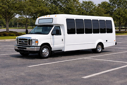 20-passenger minibus available for charter in Lowell, MA