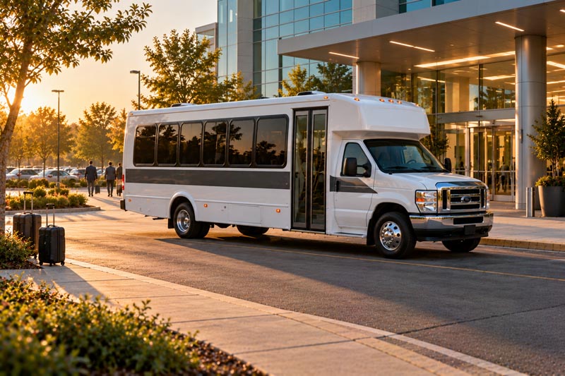 Corporate Charter Bus Rentals in Lowell, MA