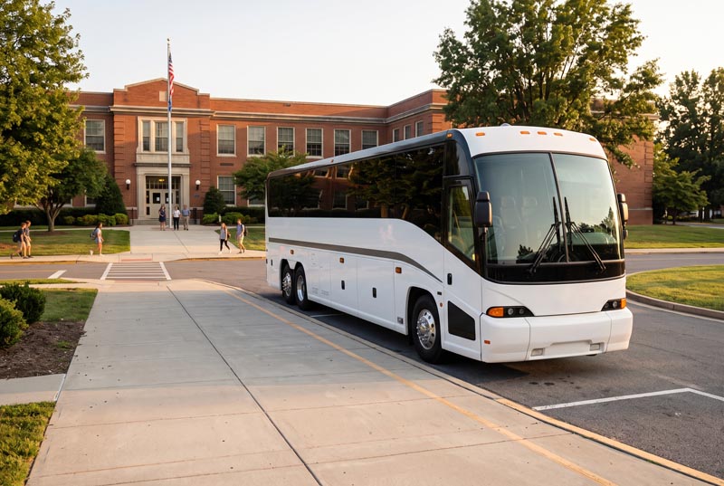 School Field Trip Bus Rentals in Lowell, MA