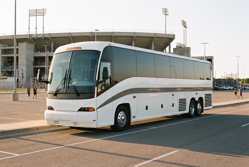 Sports Team Charter Bus Rentals in Lowell, MA